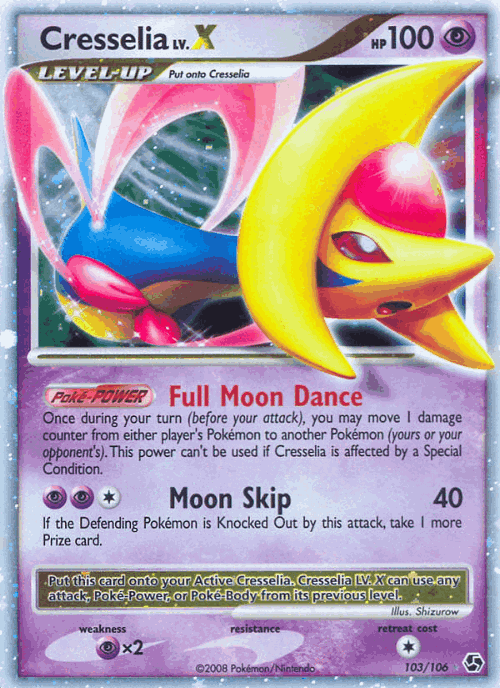 Cresselia LV.X 103, Great Encounters