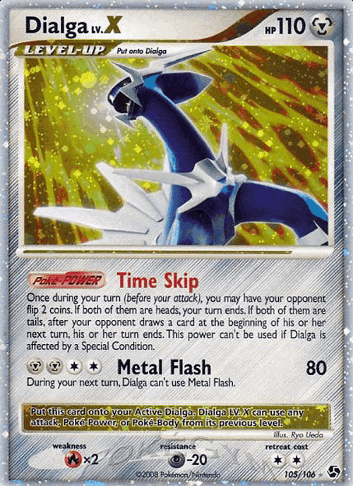Dialga LV.X 105, Great Encounters