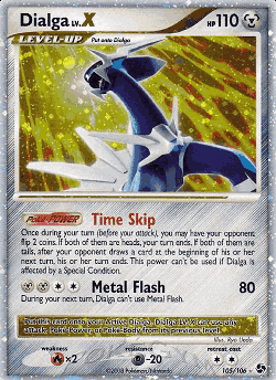 Dialga LV.X 105, Great Encounters