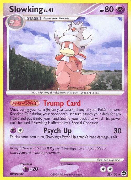 Slowking #28 from Great Encounters - Rare - Illustrated by Ken Sugimori