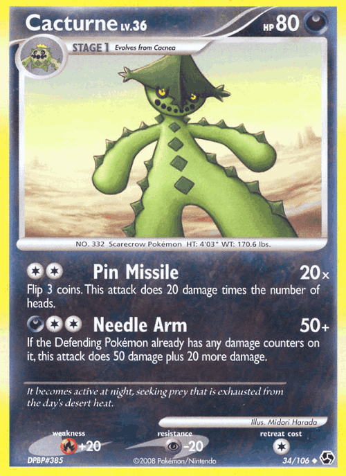 Cacturne 34, Great Encounters