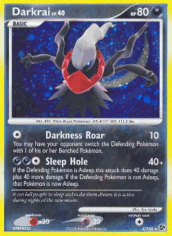 Darkrai Pokémon TCG card art