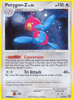 Porygon-Z Pokémon TCG card art