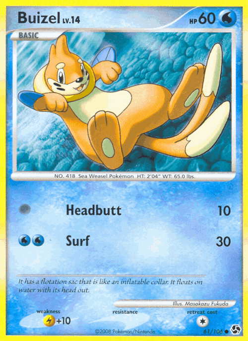 Buizel 61, Great Encounters