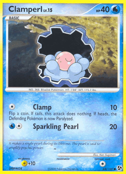 Clamperl 64, Great Encounters