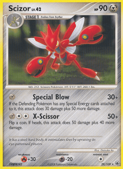 Scizor 29, Majestic Dawn