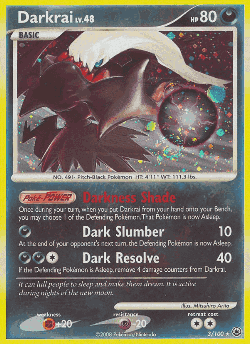 Darkrai Pokémon TCG card art