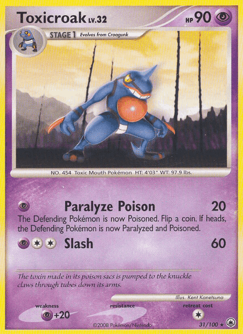 Toxicroak 31, Majestic Dawn
