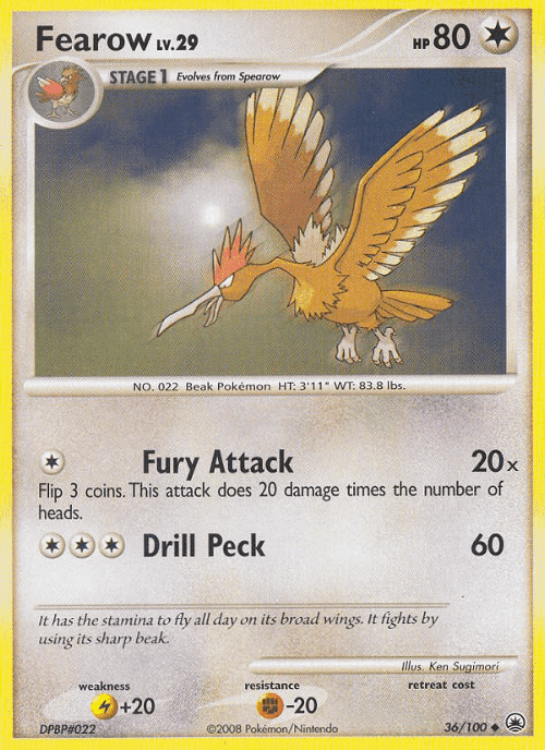Fearow 36, Majestic Dawn