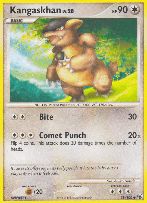 Kangaskhan 38, Majestic Dawn