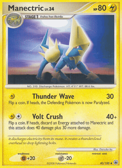 Manectric 40, Majestic Dawn