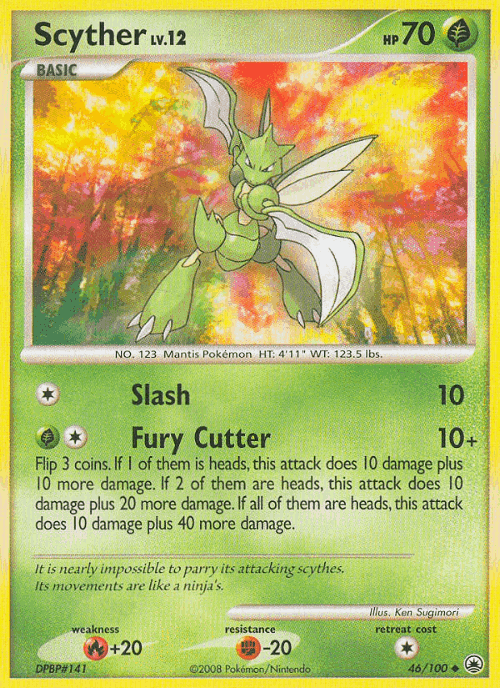 Scyther 46, Majestic Dawn
