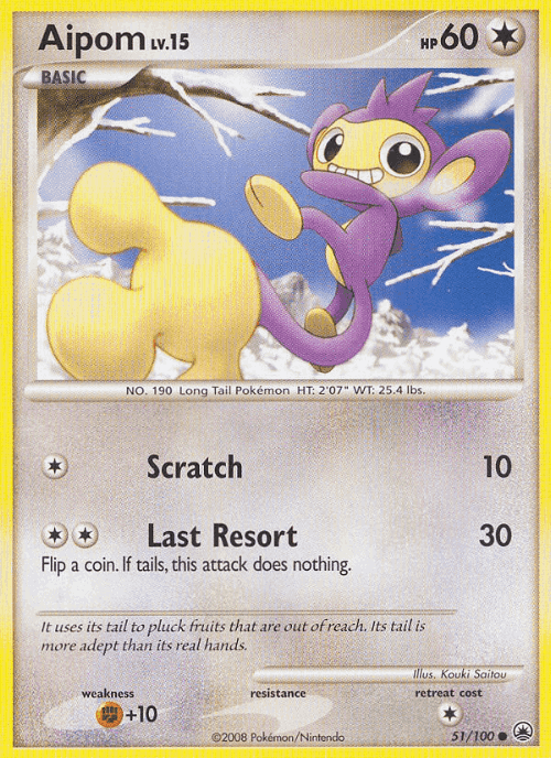 Aipom 51, Majestic Dawn