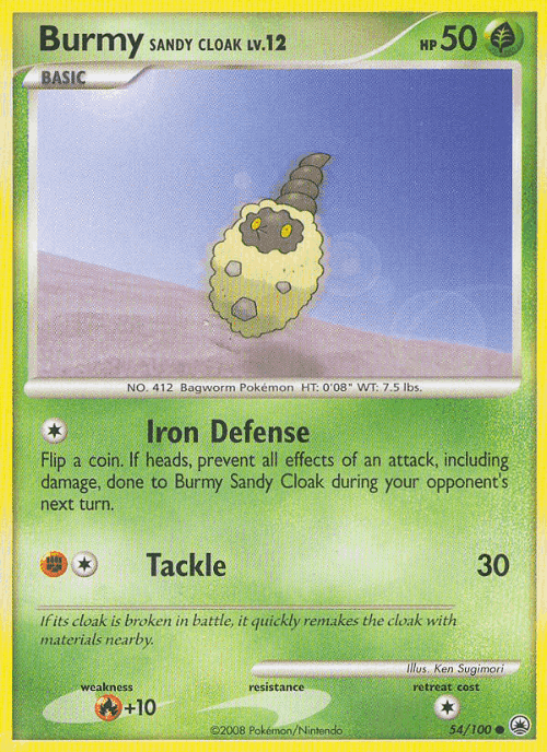Burmy Sandy Cloak 54, Majestic Dawn
