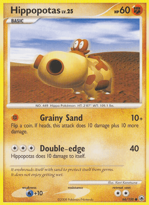 Hippopotas #66 from Majestic Dawn - Common - Illustrated by Kent Kanetsuna