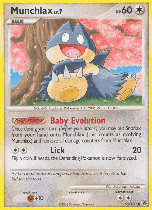 Munchlax 68, Majestic Dawn