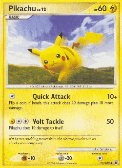Pikachu 70, Majestic Dawn