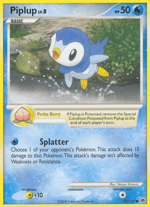 Piplup 72, Majestic Dawn