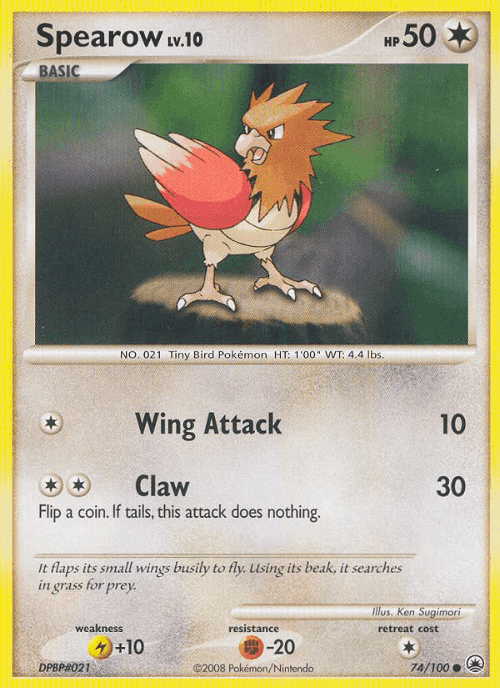 Spearow 74, Majestic Dawn