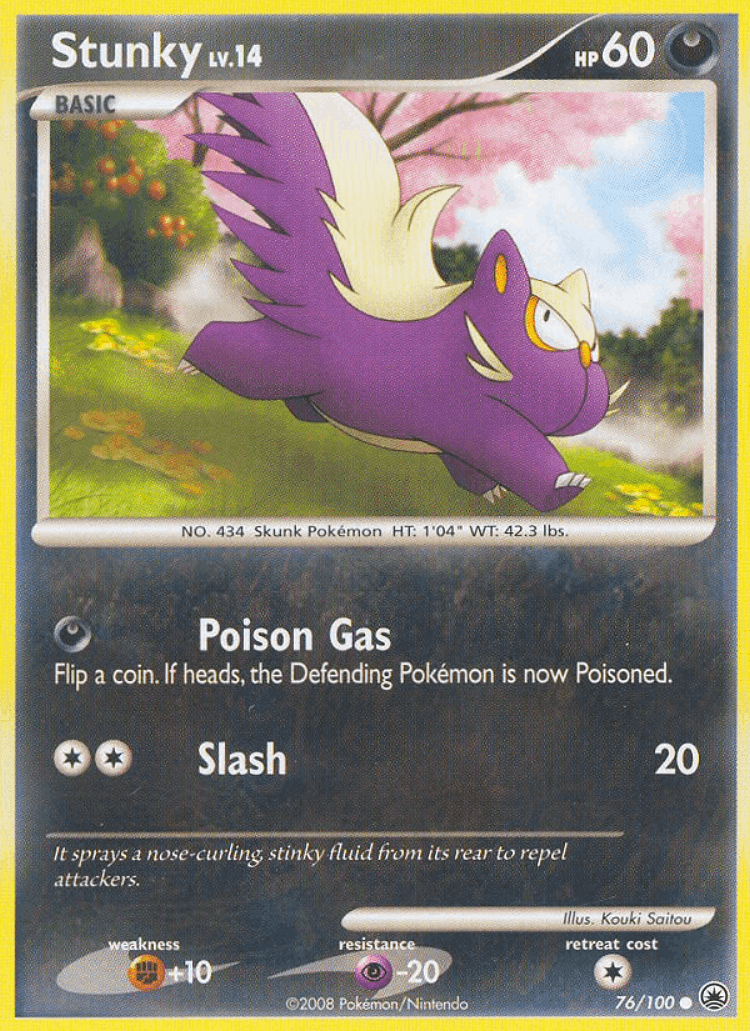 Stunky #76 from Majestic Dawn - Common - Illustrated by Kouki Saitou