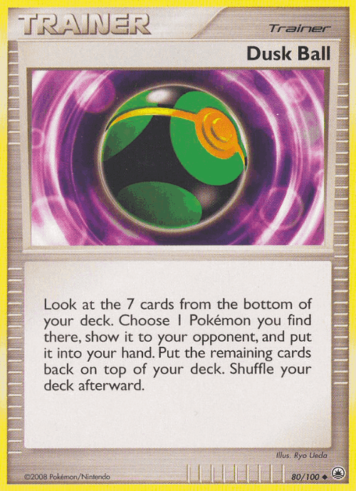 Dusk Ball #80 from Majestic Dawn - Uncommon - Illustrated by Ryo Ueda
