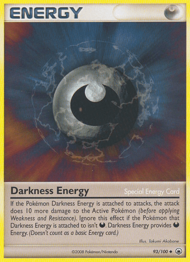 Darkness Energy #93 from Majestic Dawn - Uncommon - Illustrated by Takumi Akabane