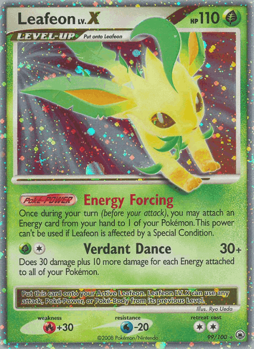Leafeon LV.X 99, Majestic Dawn