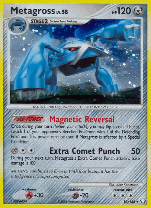 Metagross Pokémon TCG card art
