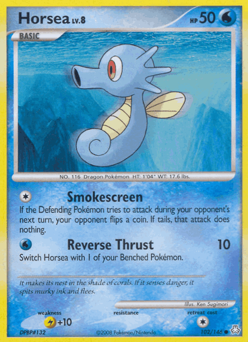 Horsea 102, Legends Awakened