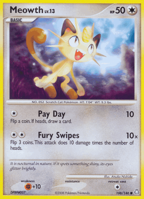 Meowth 106, Legends Awakened