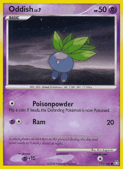 Oddish 112, Legends Awakened