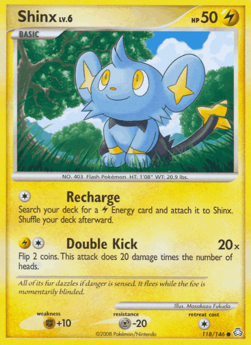 Shinx 118, Legends Awakened