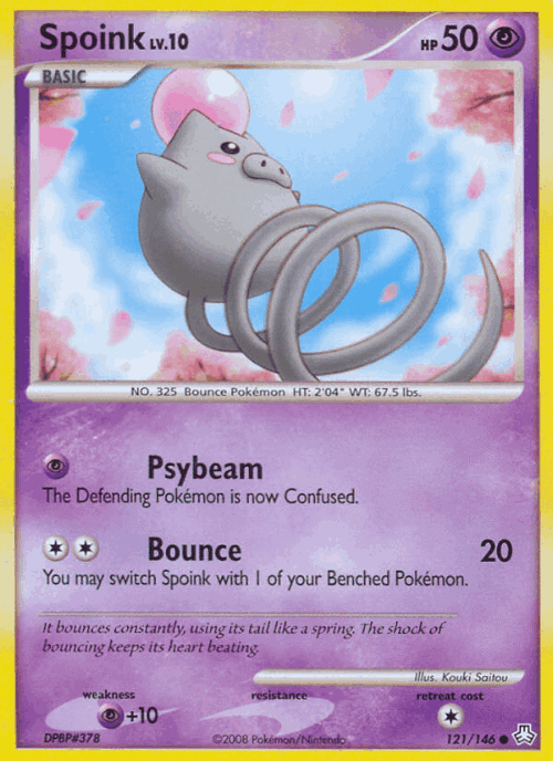 Spoink 121, Legends Awakened