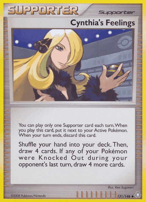 Cynthia's Feelings 131, Legends Awakened