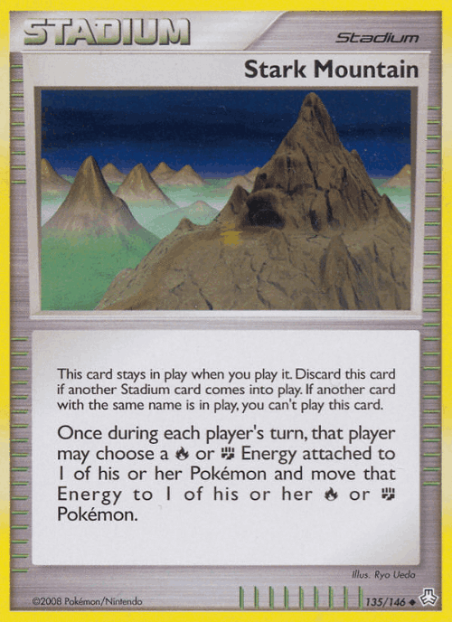 Stark Mountain #135 from Legends Awakened - Uncommon - Illustrated by Ryo Ueda