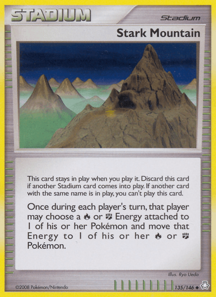 Stark Mountain #135 from Legends Awakened - Uncommon - Illustrated by Ryo Ueda