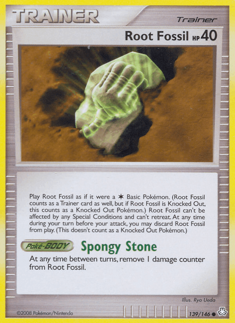 Root Fossil #139 from Legends Awakened - Common - Illustrated by Ryo Ueda