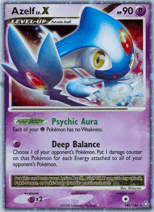 Azelf LV.X 140, Legends Awakened