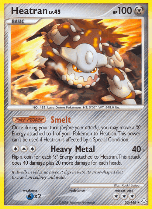 Heatran 30, Legends Awakened
