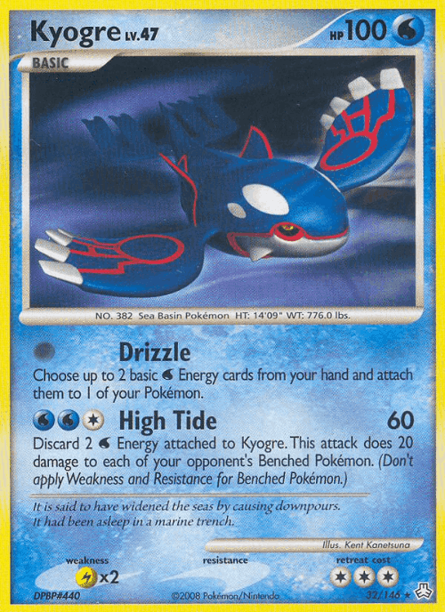 Kyogre 32, Legends Awakened