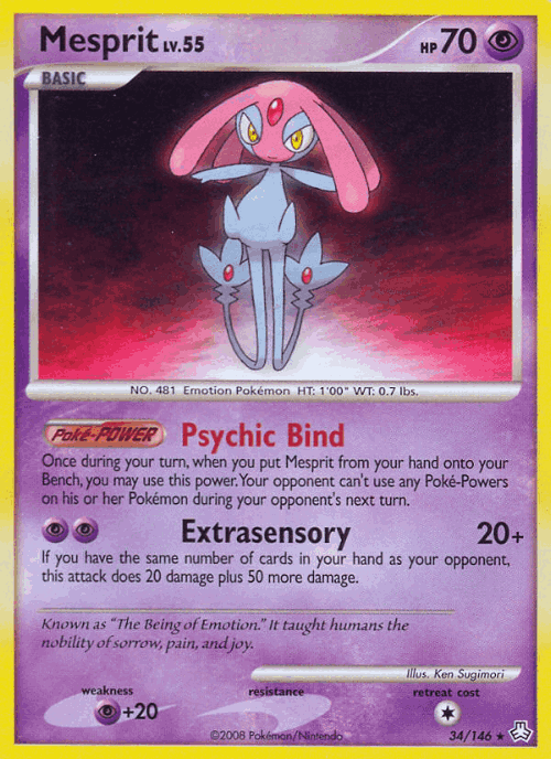 Mesprit 34, Legends Awakened