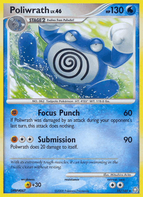 Poliwrath 35, Legends Awakened