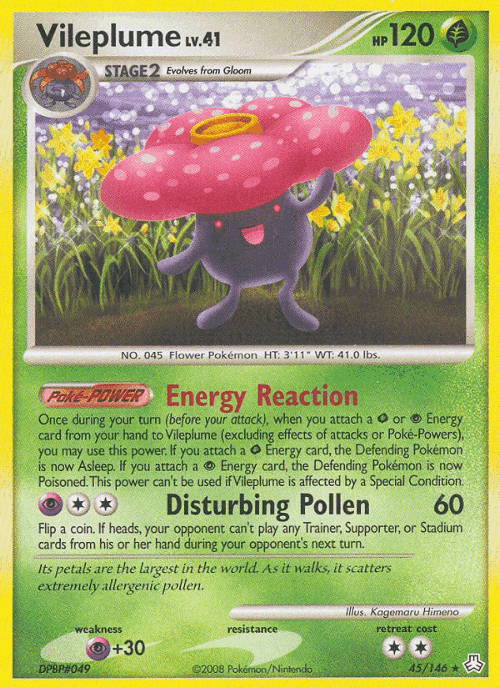 Vileplume 45, Legends Awakened