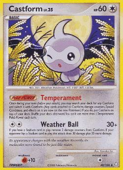 Castform 48, Legends Awakened