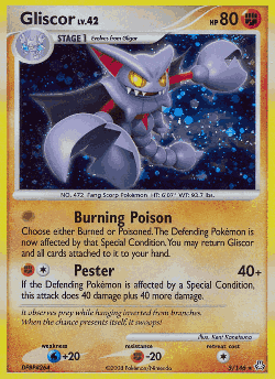 Gliscor Pokémon TCG card art