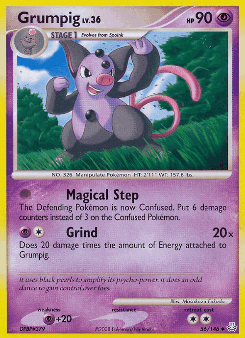 Grumpig 56, Legends Awakened