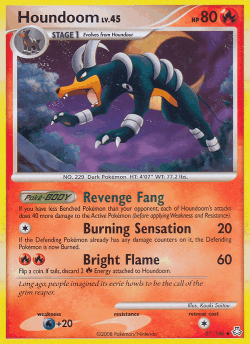 Houndoom 57, Legends Awakened