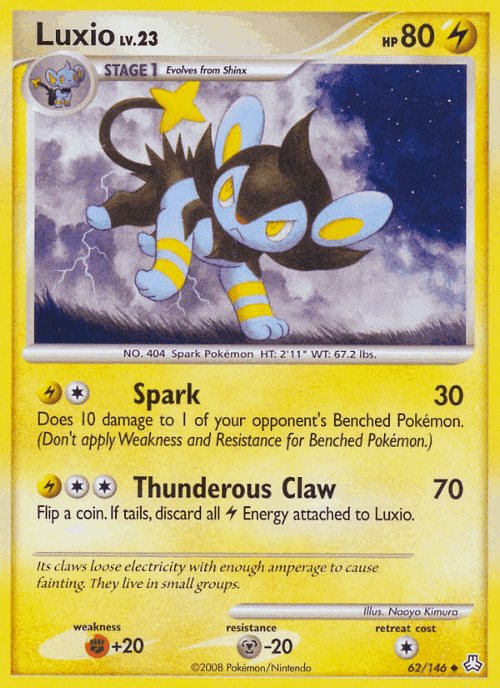 Luxio 62, Legends Awakened