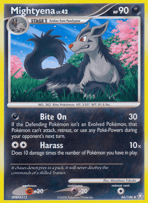 Mightyena 66, Legends Awakened
