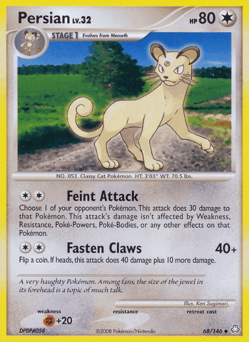 Persian 68, Legends Awakened